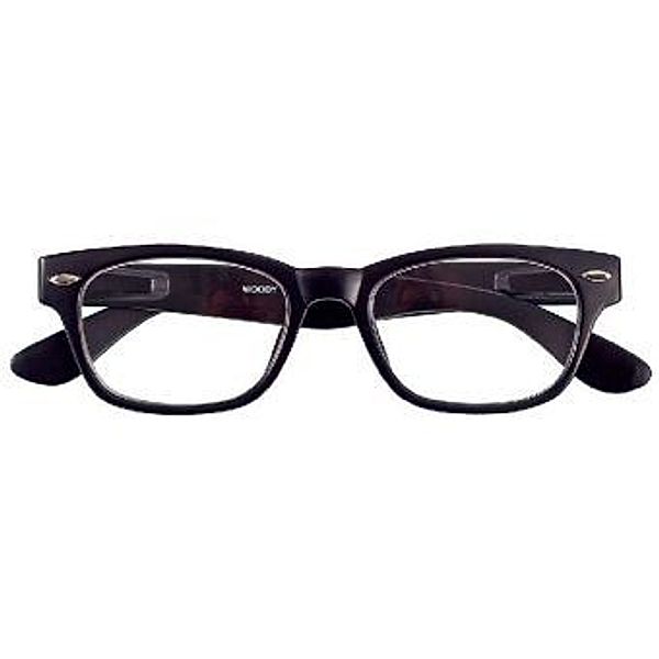 I NEED YOU Lesebrille WOODY, schwarz, +2.00 dpt., I NEED YOU