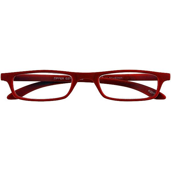 I NEED YOU Lesebrille ZIPPER, rot, +3.00 dpt., I NEED YOU