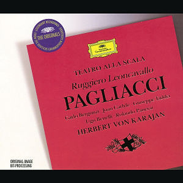 I Pagliacci (Ga), Bergonzi, Carlyle, Karajan, Otsm