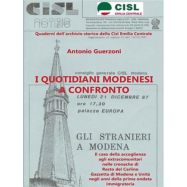 I quotidiani modenesi a confronto, Antonio Guerzoni