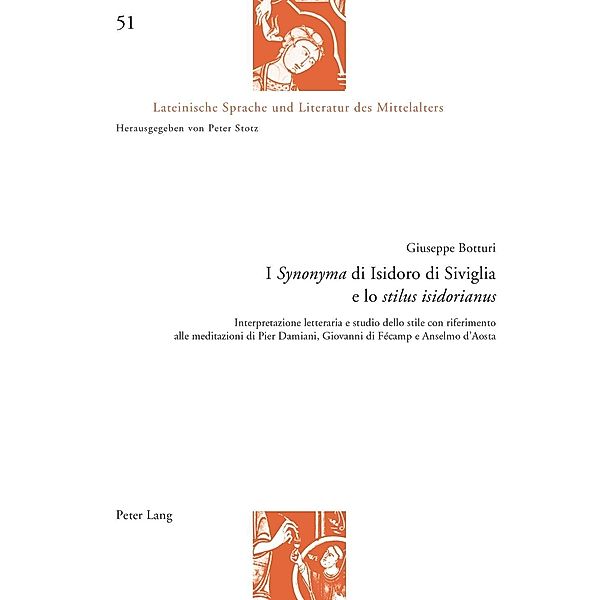 I Synonyma di Isidoro di Siviglia e lo stilus isidorianus, Giuseppe Botturi