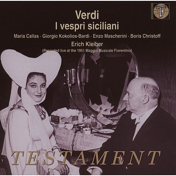 I Vespri Siciliani (Florenz 1951), Callas, Kokolios-Bardi, Christoff, Kleiber