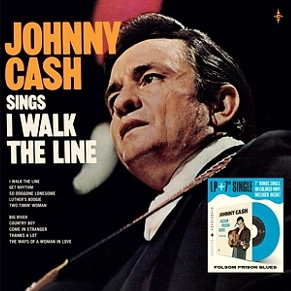 I Walk The Line (180g Lp+Farbige 7 Single) (Vinyl), Johnny Cash