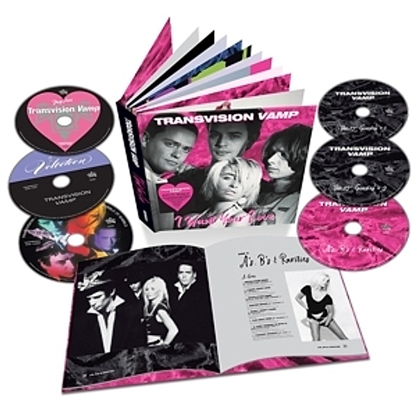 I Want Your Love (Deluxe 6cd+Dvd Book Set), Transvision Vamp