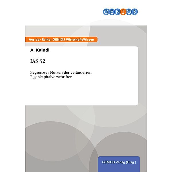 IAS 32, A. Kaindl