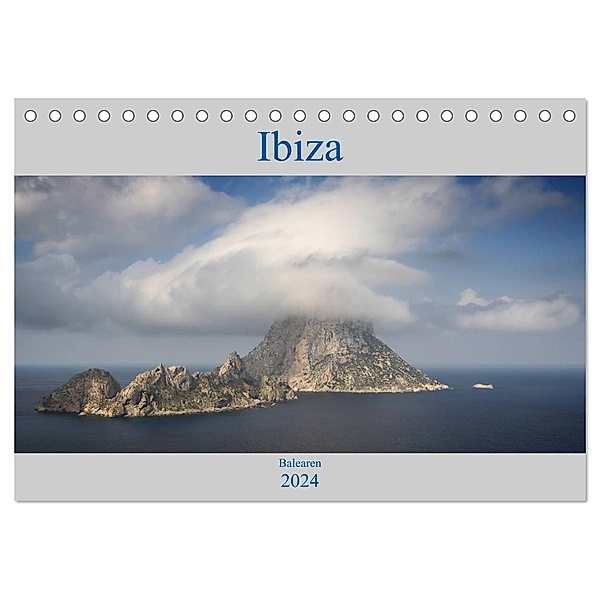 Ibiza - Balearen (Tischkalender 2024 DIN A5 quer), CALVENDO Monatskalender, Thomas Deter