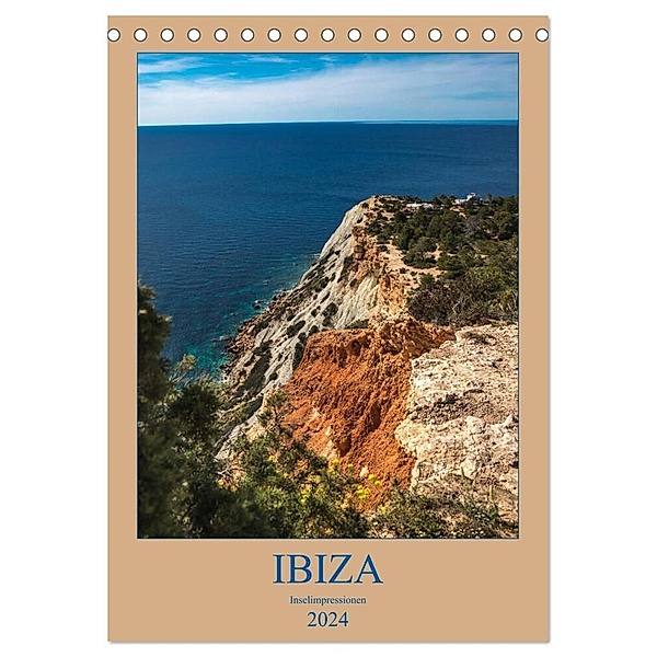 Ibiza Inselimpressionen (Tischkalender 2024 DIN A5 hoch), CALVENDO Monatskalender, Alexander Wolff
