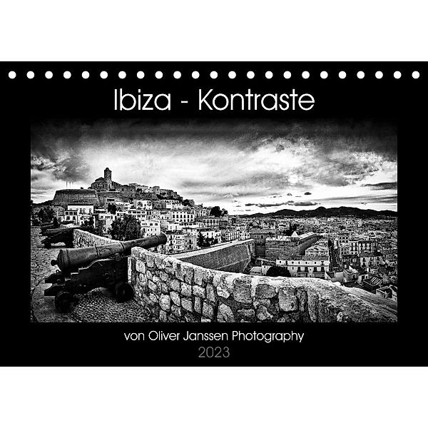 Ibiza - Kontraste (Tischkalender 2023 DIN A5 quer), Oliver Janssen