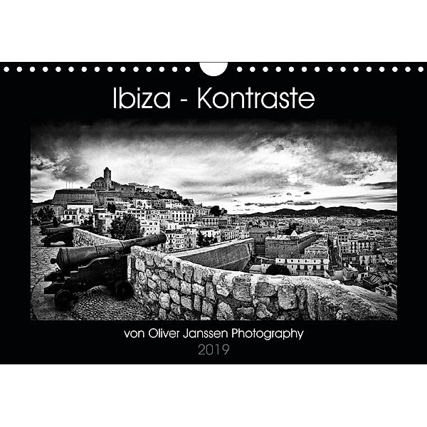 Ibiza - Kontraste (Wandkalender 2019 DIN A4 quer), Oliver Janssen