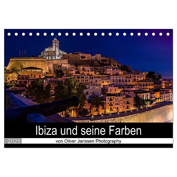 Ibiza und seine Farben (Tischkalender 2025 DIN A5 quer), CALVENDO Monatskalender, Calvendo, Oliver Janssen