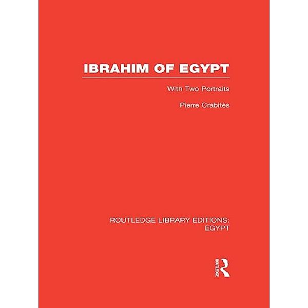 Ibrahim of Egypt (RLE Egypt), Pierre Crabitès