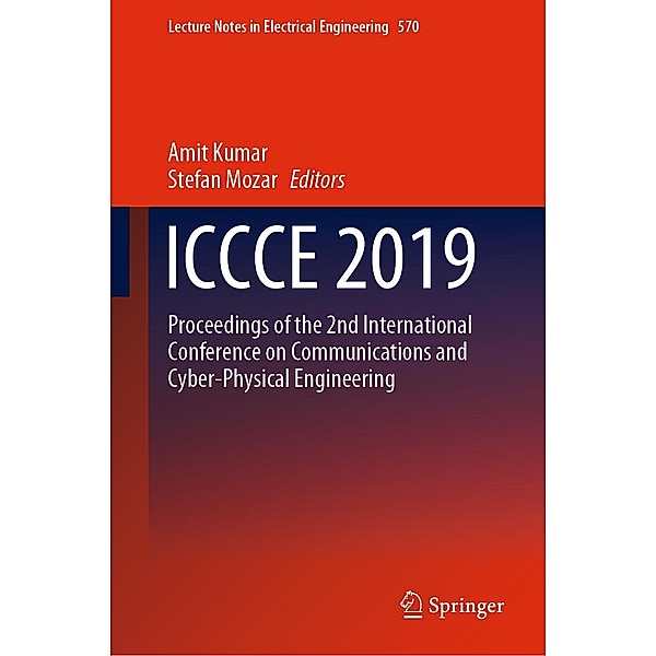 ICCCE 2019 / Lecture Notes in Electrical Engineering Bd.570