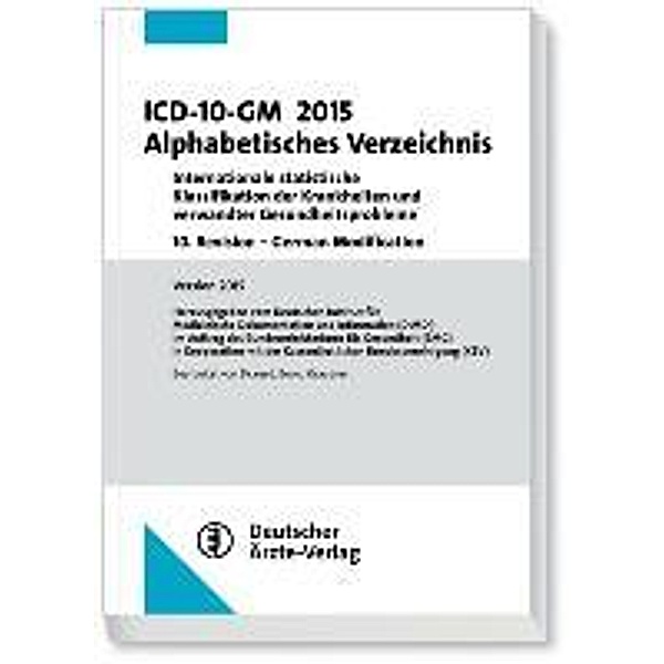 ICD-10-GM 2015 Alphabetisches Verzeichnis