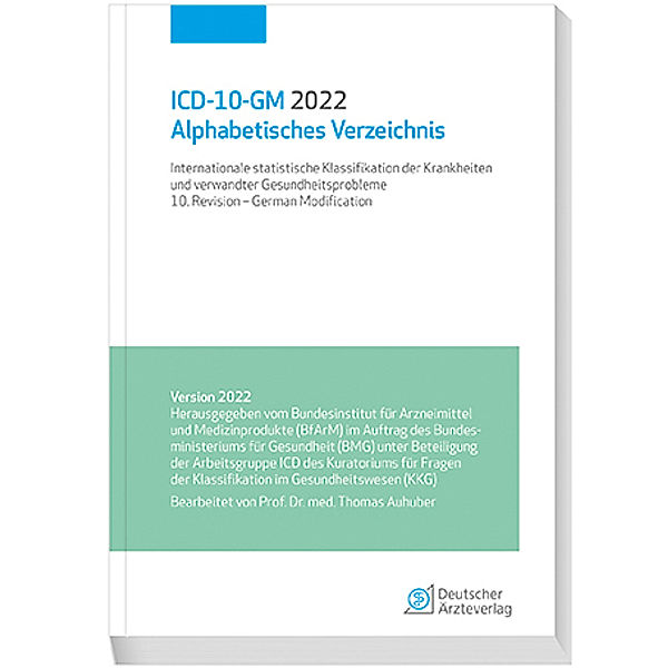 ICD-10-GM 2022 Alphabetisches Verzeichnis