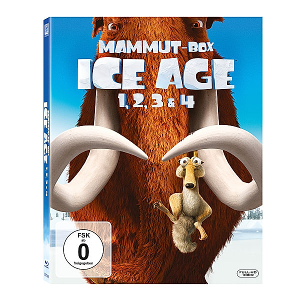 Ice Age 1 - 4 Box, Michael J. Wilson, Peter Ackerman, Jon Vitti, Yoni Brenner, Michael Berg, Jason Fuchs, Mike Reiss