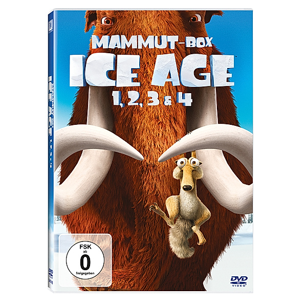 Ice Age 1 - 4 Box, Michael J. Wilson, Peter Ackerman, Jon Vitti, Yoni Brenner, Michael Berg, Jason Fuchs, Mike Reiss