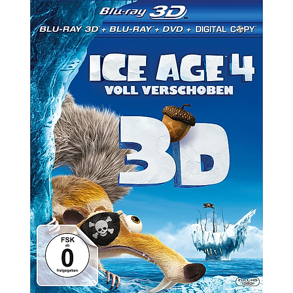 Ice Age 4: Voll verschoben - 3D-Version, Michael Berg, Jason Fuchs, Mike Reiss