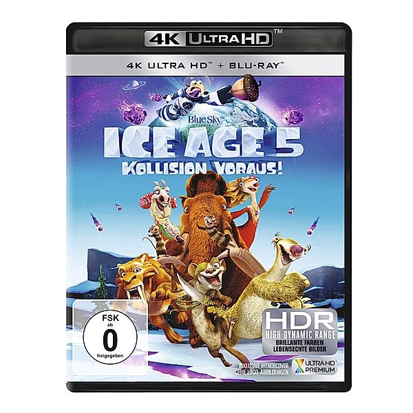 Ice Age 5 - Kollision voraus! (4K Ultra HD Blu-ray)