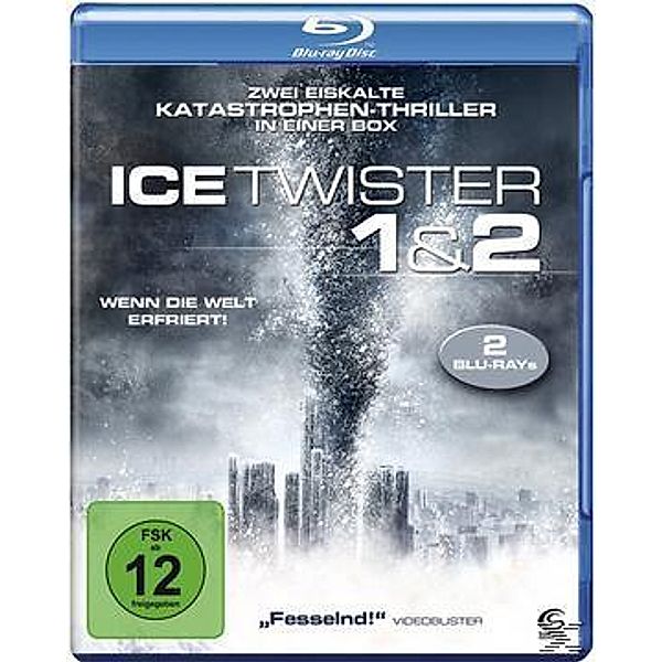 Ice Twister 1 & 2 - Wenn die Welt erfriert! - 2 Disc Bluray