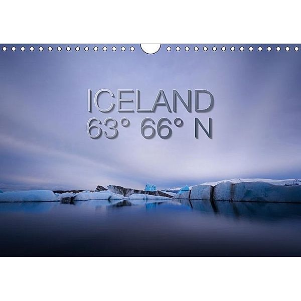 Iceland 63° 66° N (Wall Calendar 2017 DIN A4 Landscape), Frank Paul Kaiser