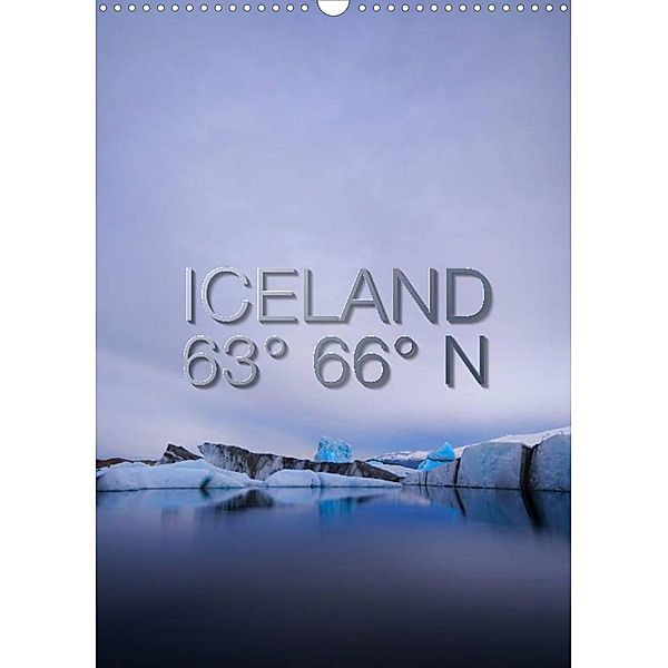 Iceland 63° 66° N (Wall Calendar 2023 DIN A3 Portrait), Frank Paul Kaiser