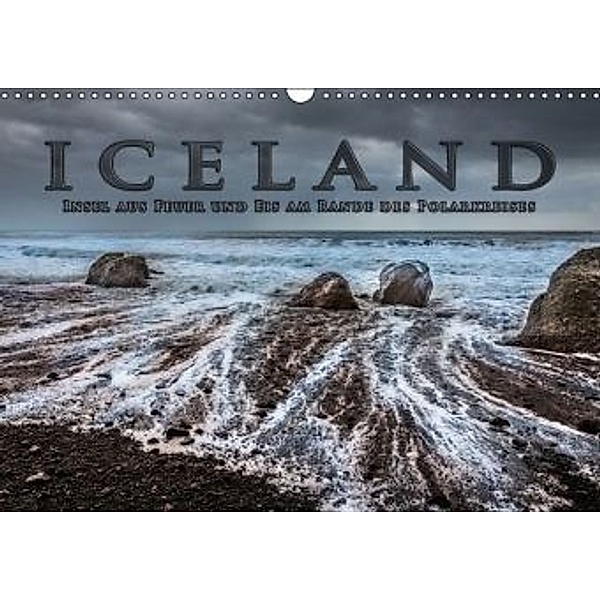 Iceland - Insel aus Feuer und Eis am Rande des Polarkreises (Wandkalender 2014 DIN A3 quer), Dirk Sulima