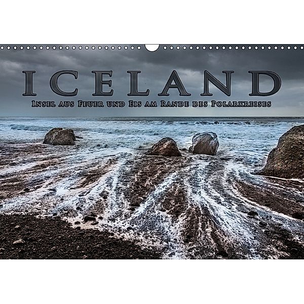 Iceland - Insel aus Feuer und Eis am Rande des Polarkreises (Wandkalender 2018 DIN A3 quer), Dirk Sulima