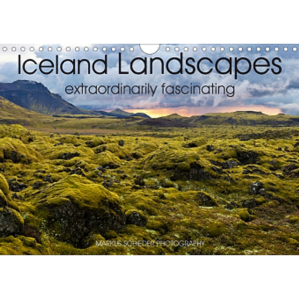 Iceland Landscapes extraordinarily fascinating (Wall Calendar 2021 DIN A4 Landscape), Markus Schieder Photography