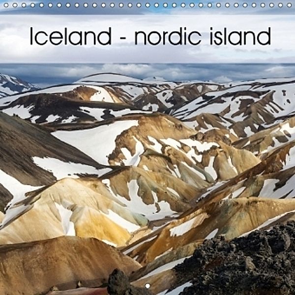 Iceland - nordic island (Wall Calendar 2017 300 × 300 mm Square), Herbert Redtenbacher