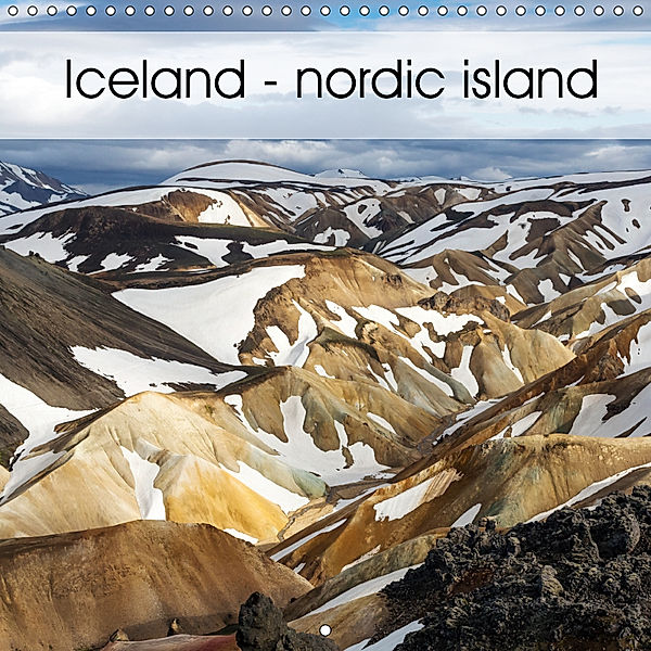 Iceland - nordic island (Wall Calendar 2019 300 × 300 mm Square), Herbert Redtenbacher