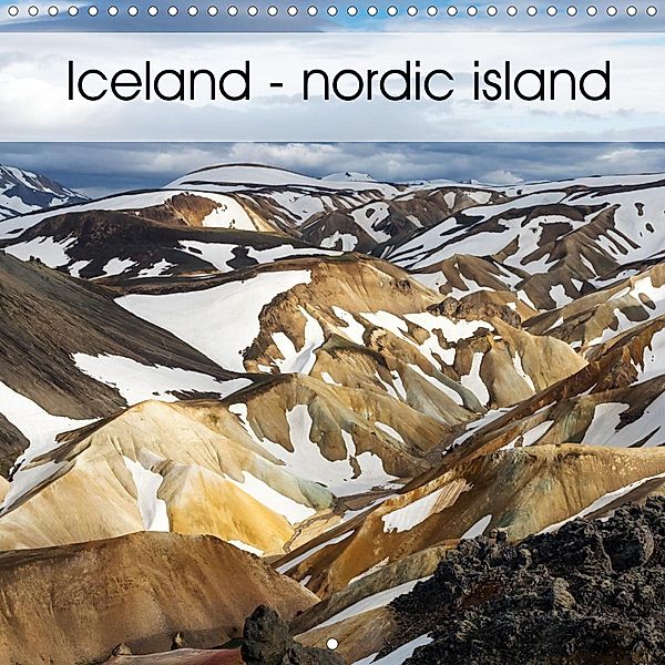 Iceland - nordic island (Wall Calendar 2021 300 × 300 mm Square), Herbert Redtenbacher