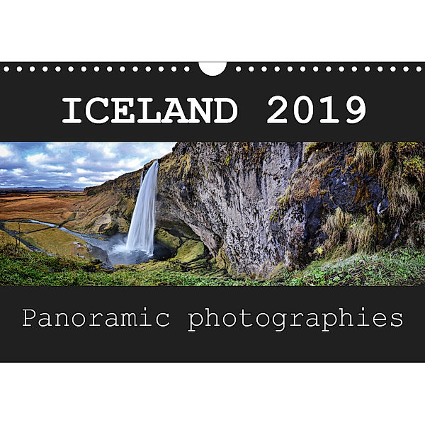 Iceland - Panoramic photographies (Wall Calendar 2019 DIN A4 Landscape), Dirk Vonten