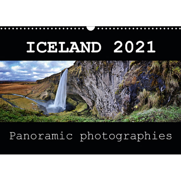 Iceland - Panoramic photographies (Wall Calendar 2021 DIN A3 Landscape), Dirk Vonten