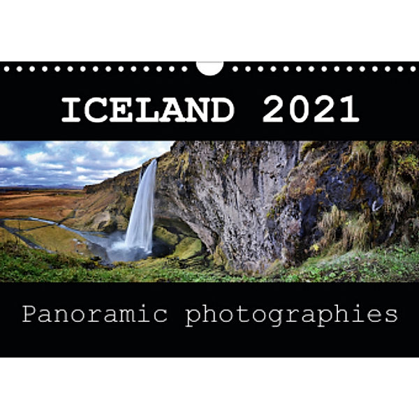 Iceland - Panoramic photographies (Wall Calendar 2021 DIN A4 Landscape), Dirk Vonten