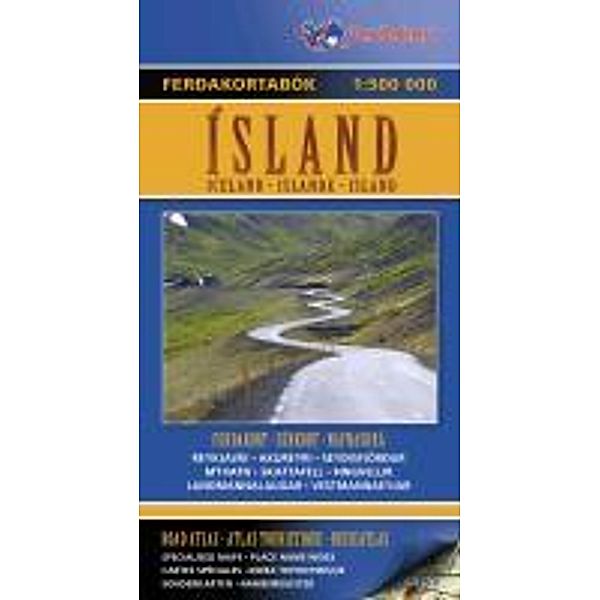 Iceland Pocket Road Atlas  1 : 500 000