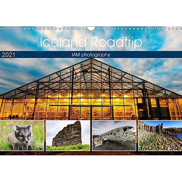 Iceland Roadtrip (Wandkalender 2021 DIN A3 quer), Michael Zech