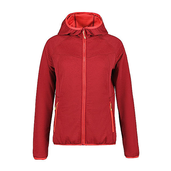 Icepeak ICEPEAK BERRYVILLE Fleecejacke Damen, Cranberry (Grösse: M)