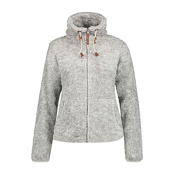 Icepeak ICEPEAK Colony, Damen Fleecejacke, grau (Grösse: XL)