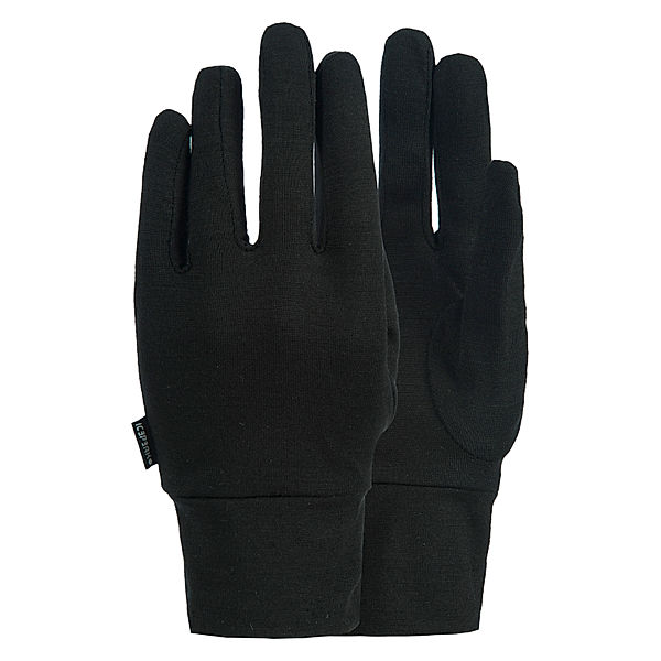 ICEPEAK Merino-Handschuhe HARBERT schwarz (Größe: L)