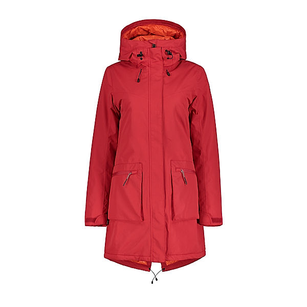 Icepeak ICEPEAK Parka Damen EP Avenal, rot (Größe: 36)