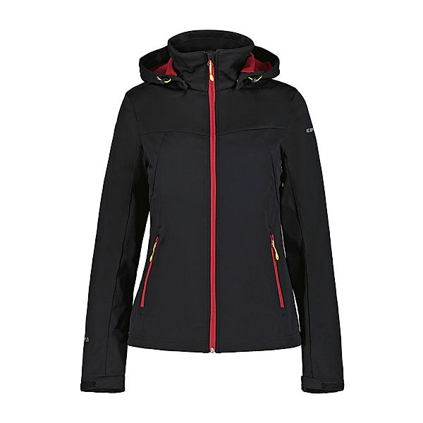 Icepeak Icepeak Softshelljacke Boise Damen  Schwarz (Grösse: 46)