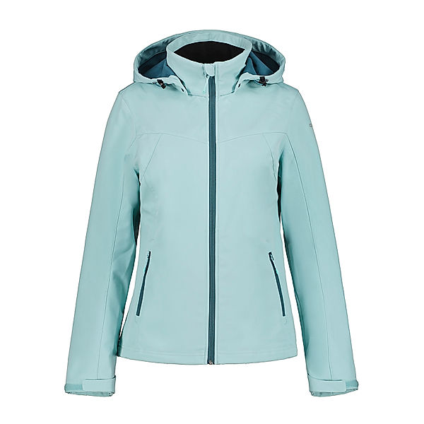 Icepeak ICEPEAK Softshelljacke BRENHAM, Damen, türkis