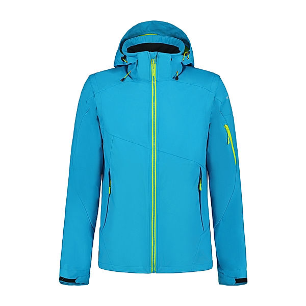 Icepeak ICEPEAK VELLBERG Softshell-Jacke, Herren (Größe: 48) (Farbe: Türkis)