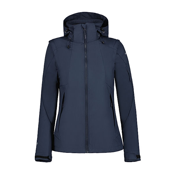 Icepeak ICEPEAK VENTURIA Softshell-Jacke, Damen (Größe: 44) (Farbe: Dunkelblau)