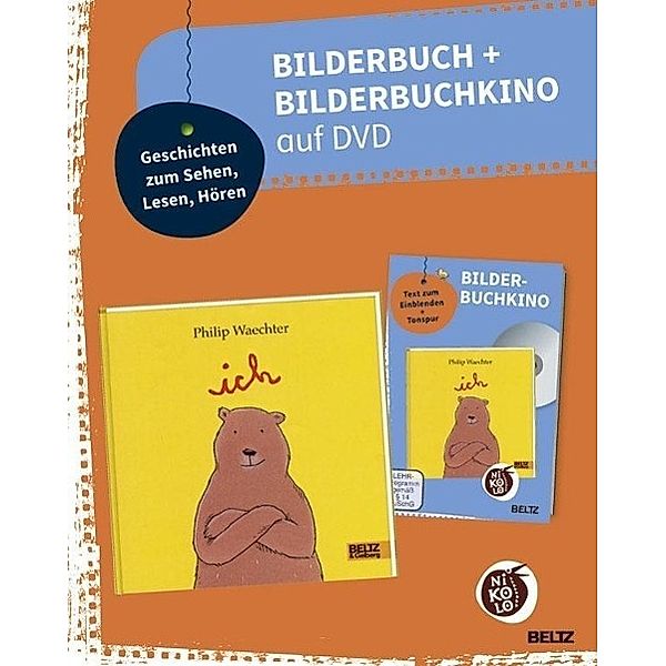 ich, Bilderbuch + Bilderbuchkino auf DVD, DVD-ROM, Philip Waechter