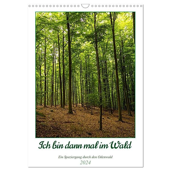 Ich bin dann mal im Wald (Wandkalender 2024 DIN A3 hoch), CALVENDO Monatskalender, Peter Krieger