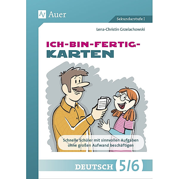 Ich-bin-fertig-Karten Deutsch Klassen 5/6, Lena-Christin Grzelachowski