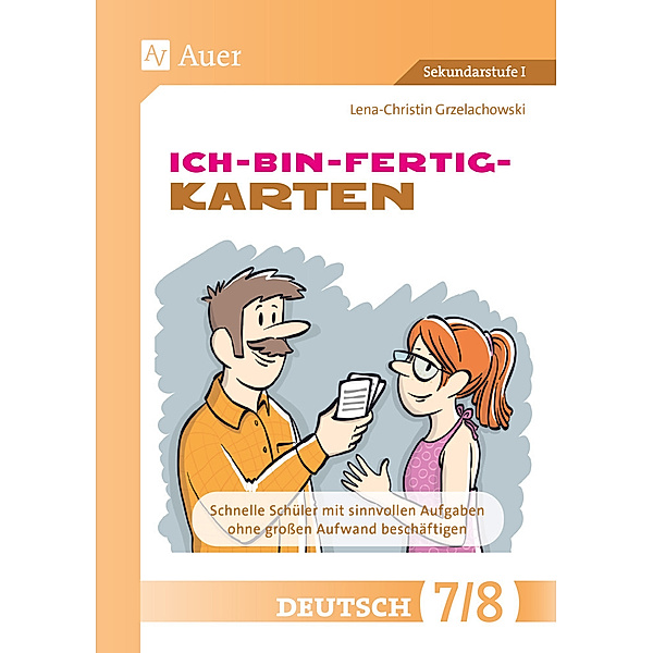 Ich-bin-fertig-Karten Deutsch Klassen 7-8, Lena-Christin Grzelachowski