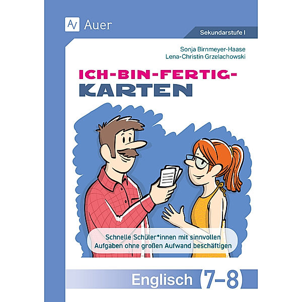 Ich-bin-fertig-Karten Englisch Klassen 7-8, Sonja Birnmeyer-Haase, Lena-Christin Grzelachowski