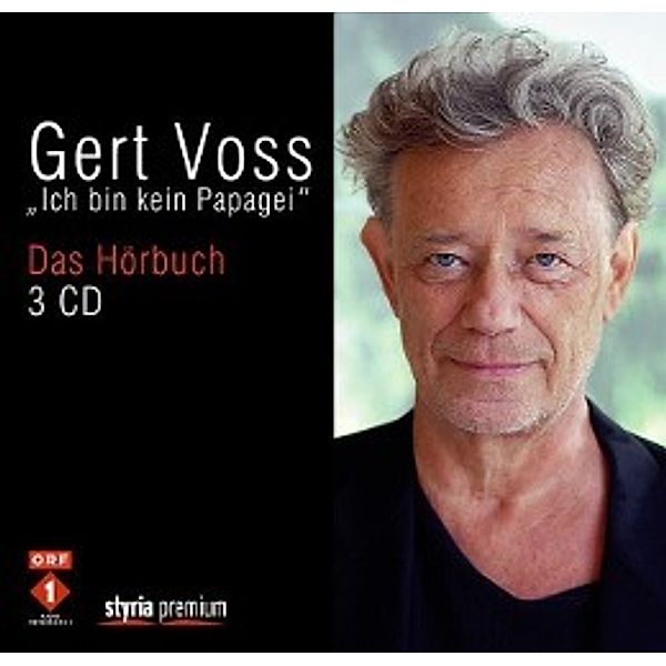 Ich bin kein Papagei, 3 Audio-CDs, Gert Voss